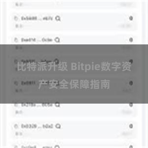 比特派升级 Bitpie数字资产安全保障指南