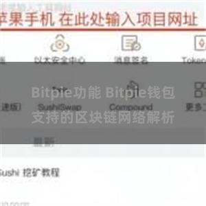 Bitpie功能 Bitpie钱包支持的区块链网络解析