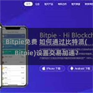 Bitpie免费 如何通过比特派(Bitpie)设置交易加速？