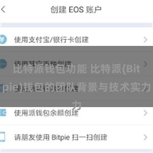 比特派钱包功能 比特派(Bitpie)钱包的团队背景与技术实力