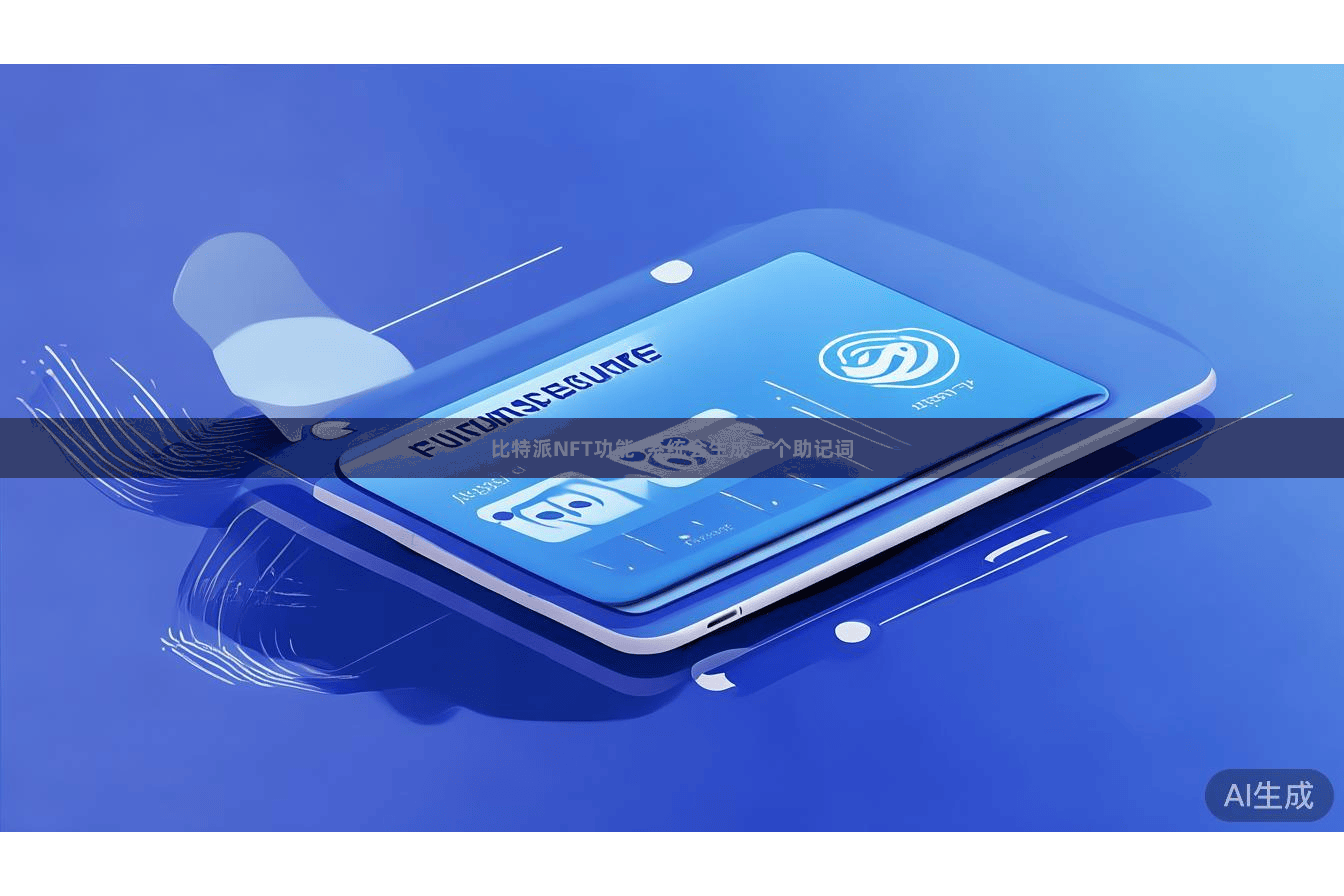 比特派NFT功能  系统会生成一个助记词